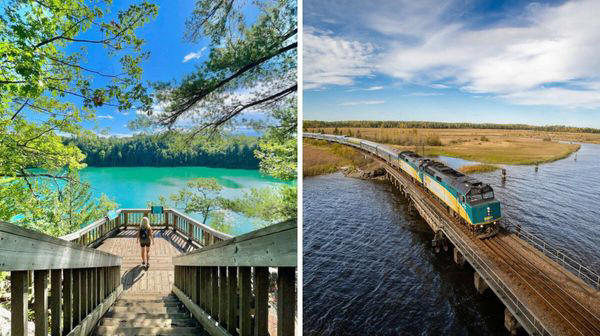 8 VIA Rail trips from Toronto to take this summer that lead to breathtaking natural wonders