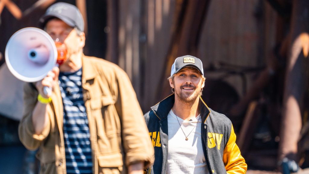 ryan gosling calls stunt performers the ‘hardest working people in show business' at universal studios' ‘the fall guy stuntacular pre-show'
