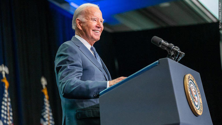 President Joe Biden will stop in Charlotte early Thursday afternoon, to honor law enforcement officers killed or injured in the line of duty in Monday's deadly shooting. The president will then visit Wilmington later Thursday afternoon, to talk about improving infrastructure and creating jobs.