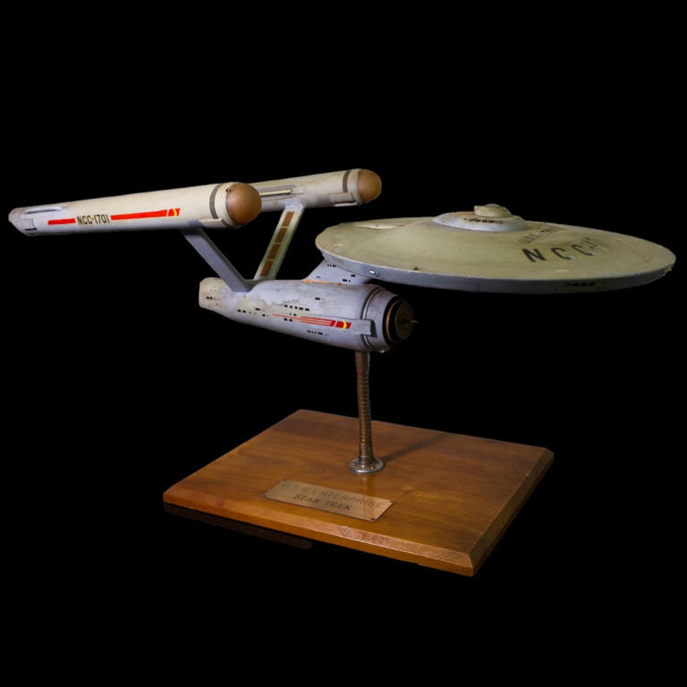 The Enterprise model had been missing for decades when it reappeared in an eBay listing last fall.