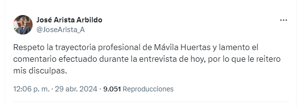 mávila huertas confronta a ministro por desatinado comentario sobre su expareja luis miguel castilla