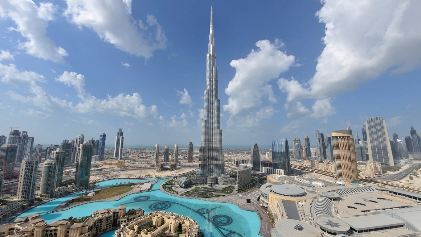 <p><strong>A:</strong> Burj Khalifa in Dubai.</p>