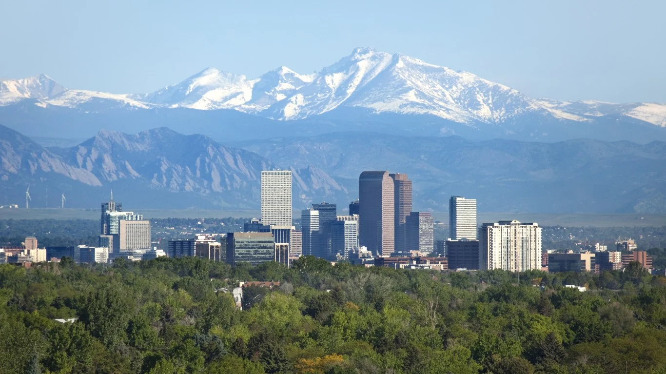 <p><strong>A:</strong> Denver, Colorado (its official elevation is exactly 1 mile).</p>