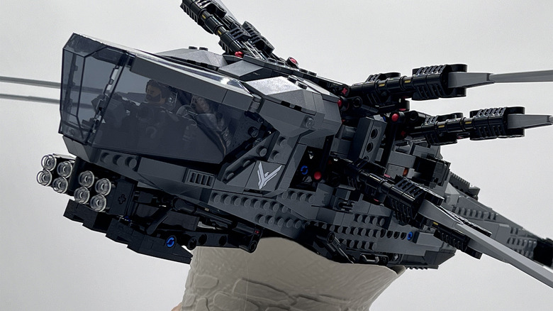 the lego dune ornithopter is one of the coolest building brick vehicles ever