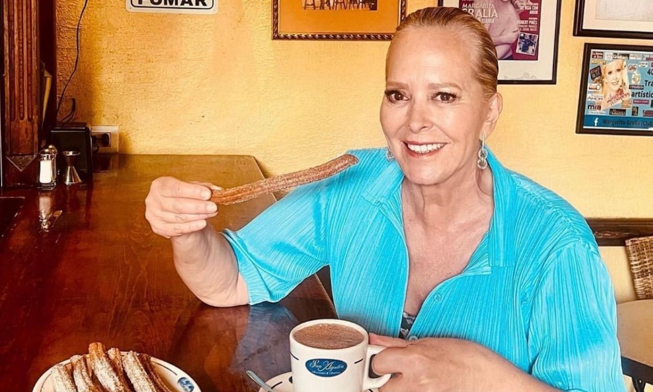 margarita gralia abandonó las telenovelas y ahora vende churros en san miguel de allende