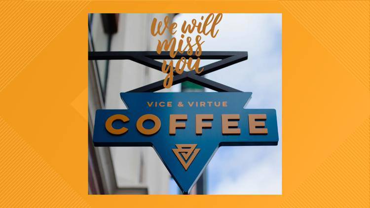 Downtown Memphis' Vice & Virtue Coffee announces closure