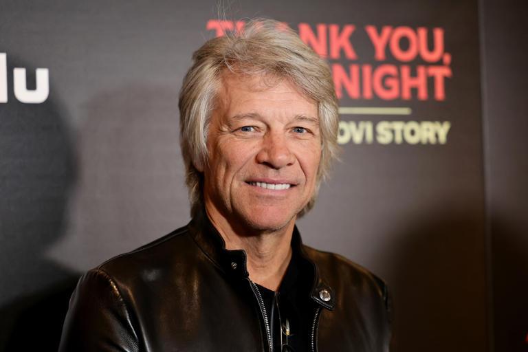 Jon Bon Jovi, at a Thank You, Goodnight: The Bon Jovi Story screening in NYC on April 25. (Theo Wargo/Getty Images)