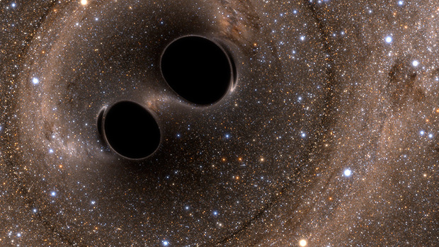 'traffic jams' in the hearts of galaxies can force black holes to collide