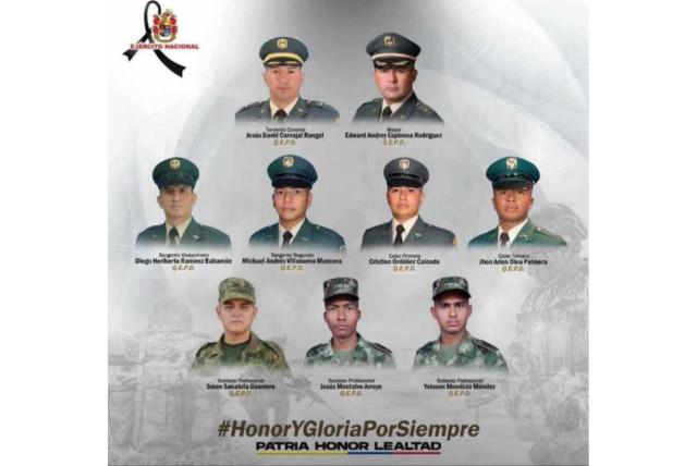 esta es la identidad de los militares que murieron en accidente de helicóptero en bolívar