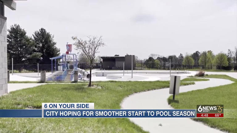 Preparations underway at Omaha pools, opening in less than six weeks