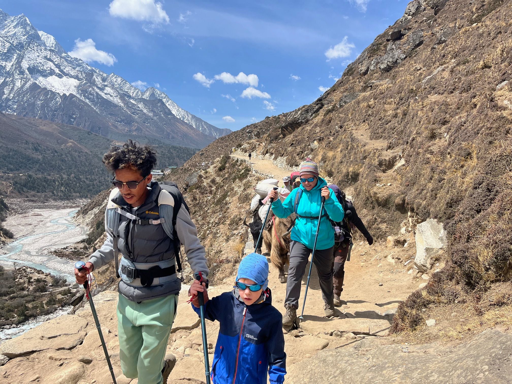 six-year-old dubai pupil sets sights high after everest trek