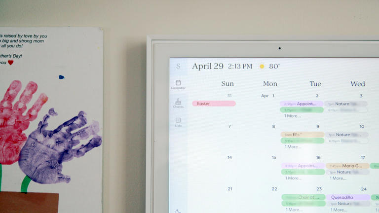 The Skylight Calendar is an absolute game-changer for getting my busy family organized