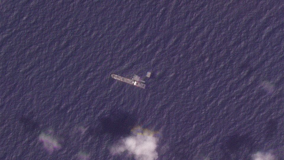 images show us military building floating pier off gaza. pentagon says it will cost $320 million