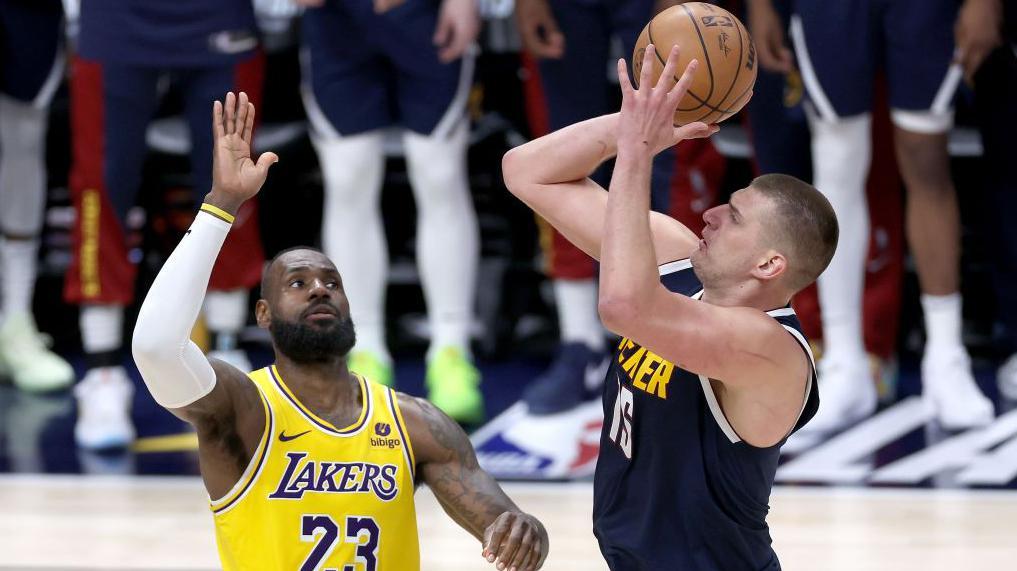 james' lakers knocked out with defeat by nuggets