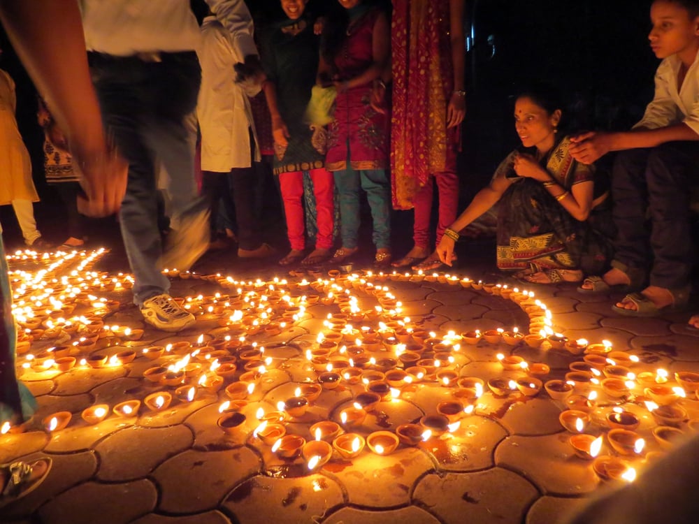 <p>Diwali is a Hindu festival celebrated annually in India and other parts of the world. It is known as the “Festival of Lights” and is a celebration of the victory of light over darkness.</p><p>The festival is marked by the lighting of diyas (oil lamps), fireworks, and the exchange of sweets and gifts. Visitors can also enjoy traditional Indian food, music, and dance performances.</p>