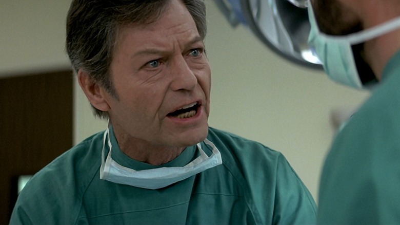 deforest kelley made a change to star trek's dr. mccoy in the voyage home