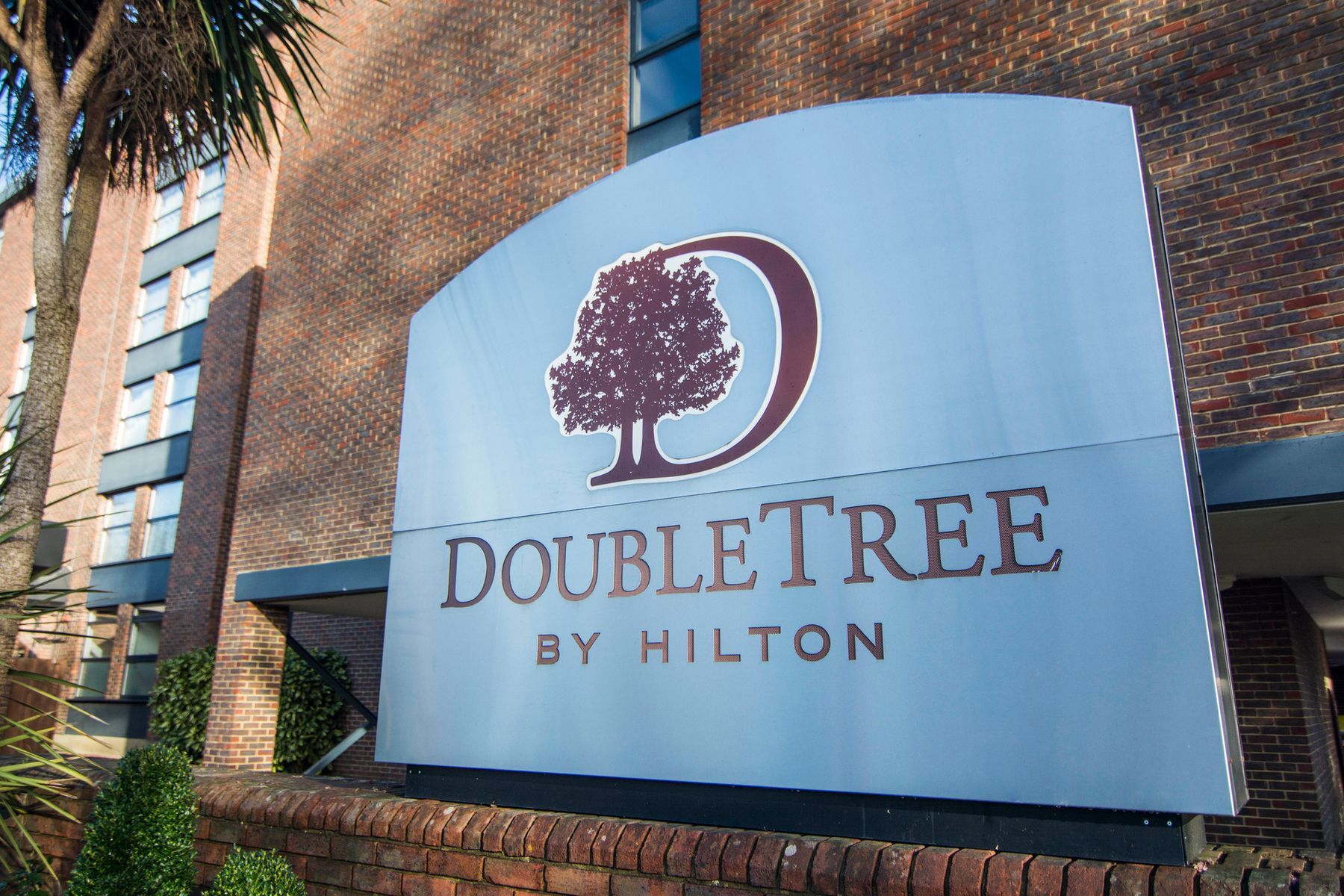 <p>The DoubleTree name is so iconic that it was even the basis of <a href="https://www.quotes.net/quote/58605" rel="noreferrer noopener">a joke</a> by the late great comedian Mitch Hedberg. The first DoubleTree location was founded in Scottsdale, Arizona in 1969, and since then the brand has expanded to <a href="https://www.scrapehero.com/location-reports/DoubleTree-USA/" rel="noreferrer noopener"> 400 locations</a> across the United States. In 1999 the brand was bought by Hilton and now operates under the DoubleTree by Hilton name as a mid-range option.</p>