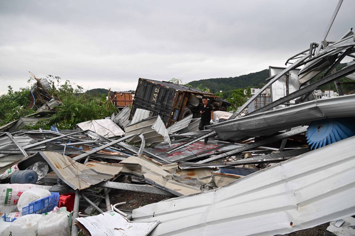 tornado na china provoca vários mortos e destrói dezenas de edifícios