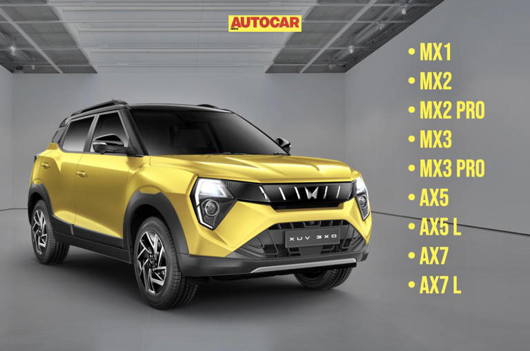 Mahindra XUV 3XO price, variants, features explained