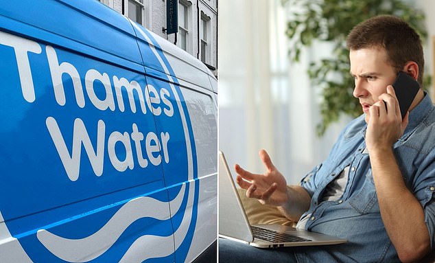 i paid my thames water bill when i moved - now it says i owe more and marked my credit file