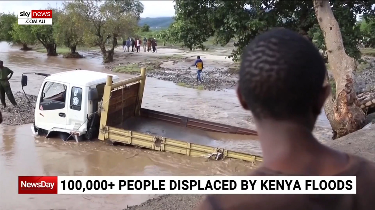 burst dam in kenya kills at least 45, displaces thousands