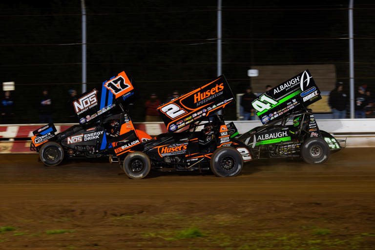 The World of Outlaws NOS Energy Drink Sprint Car Series and Xtreme Outlaw Midget Series presented by Toyota will take place in May at Atomic Speedway.