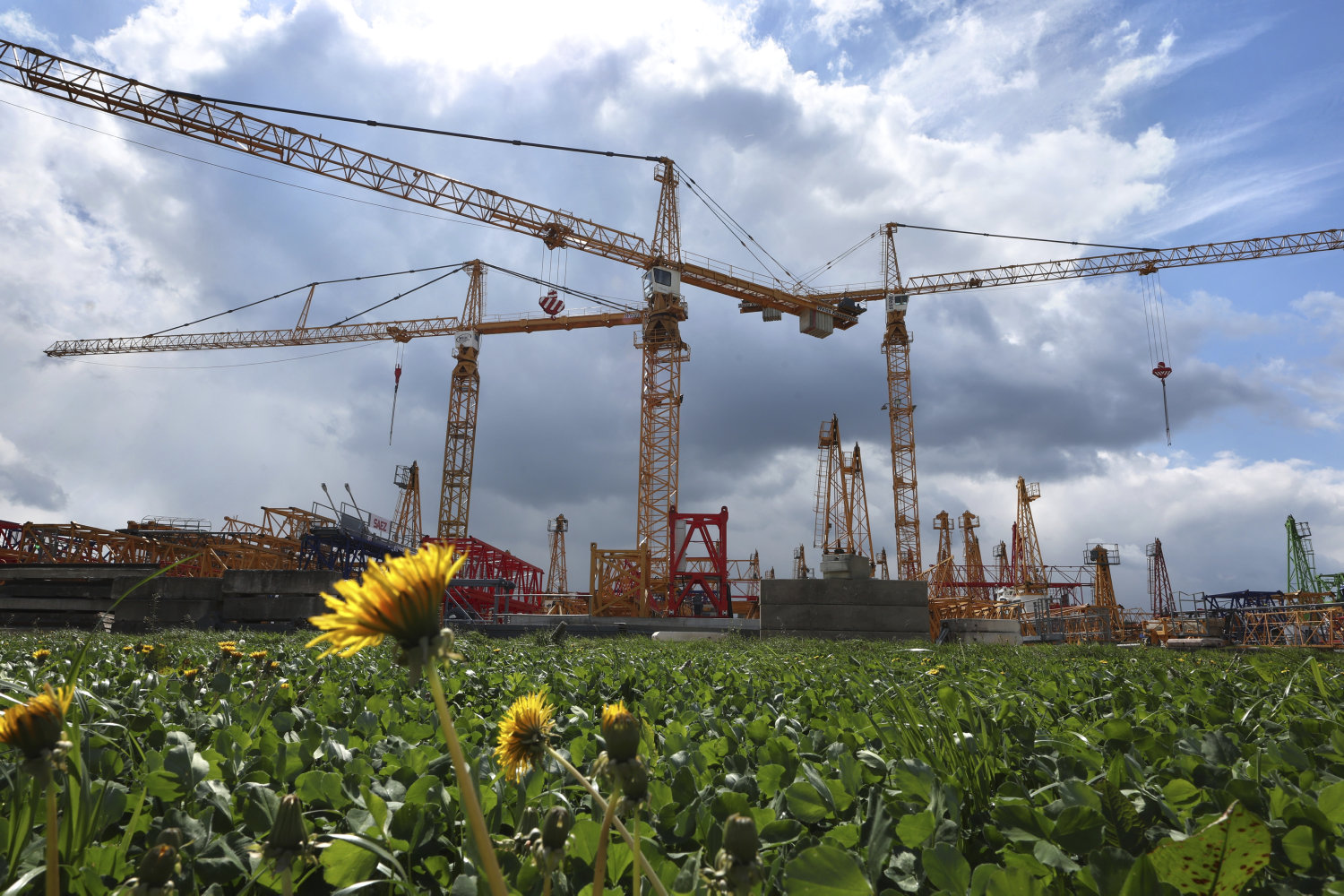 byggeinvesteringer løfter europas største økonomi fra årets start