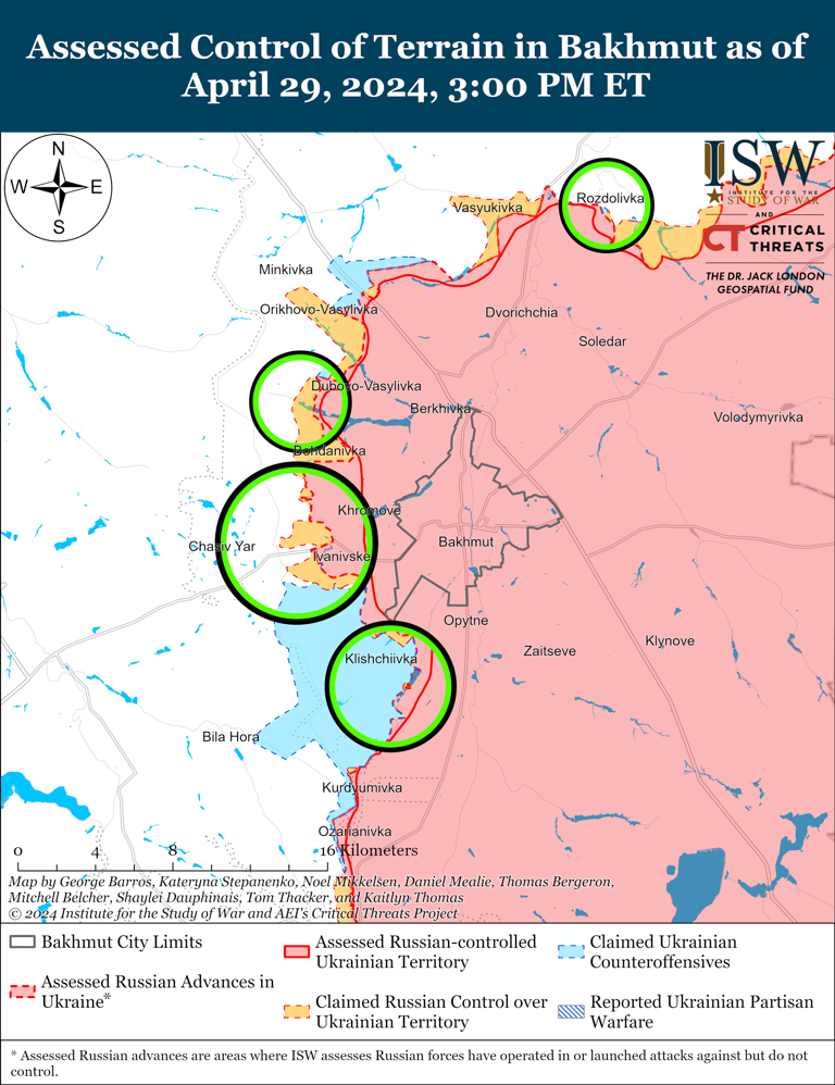 Ukraine War Maps Show Russia's Two Options for Advancing