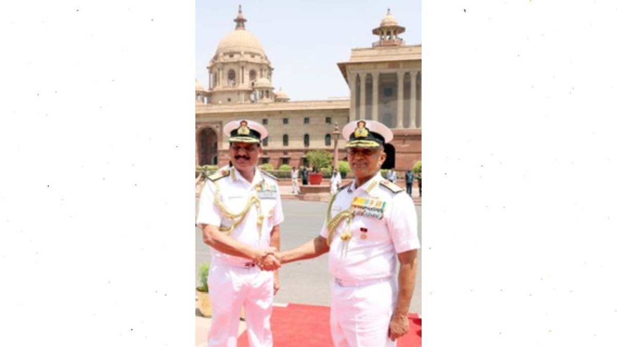 dinesh k tripathi assumes command of the indian navy, succeeds admiral r hari kumar