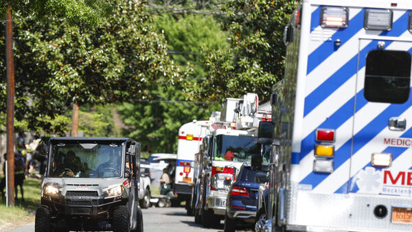 standoff ends with three police dead as shooters open fire in north carolina