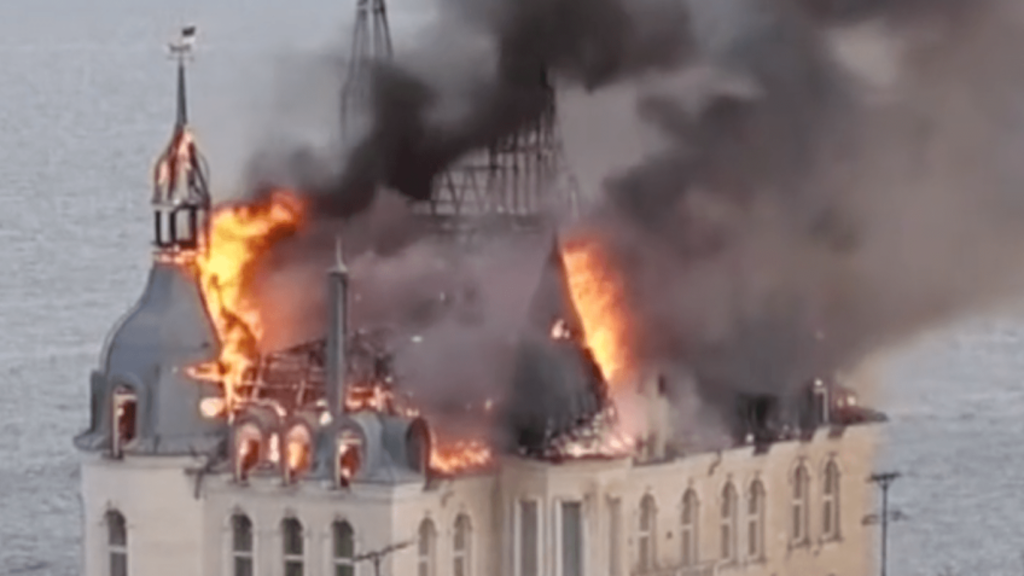 ataque russo destrói ‘castelo do harry potter’ na ucrânia