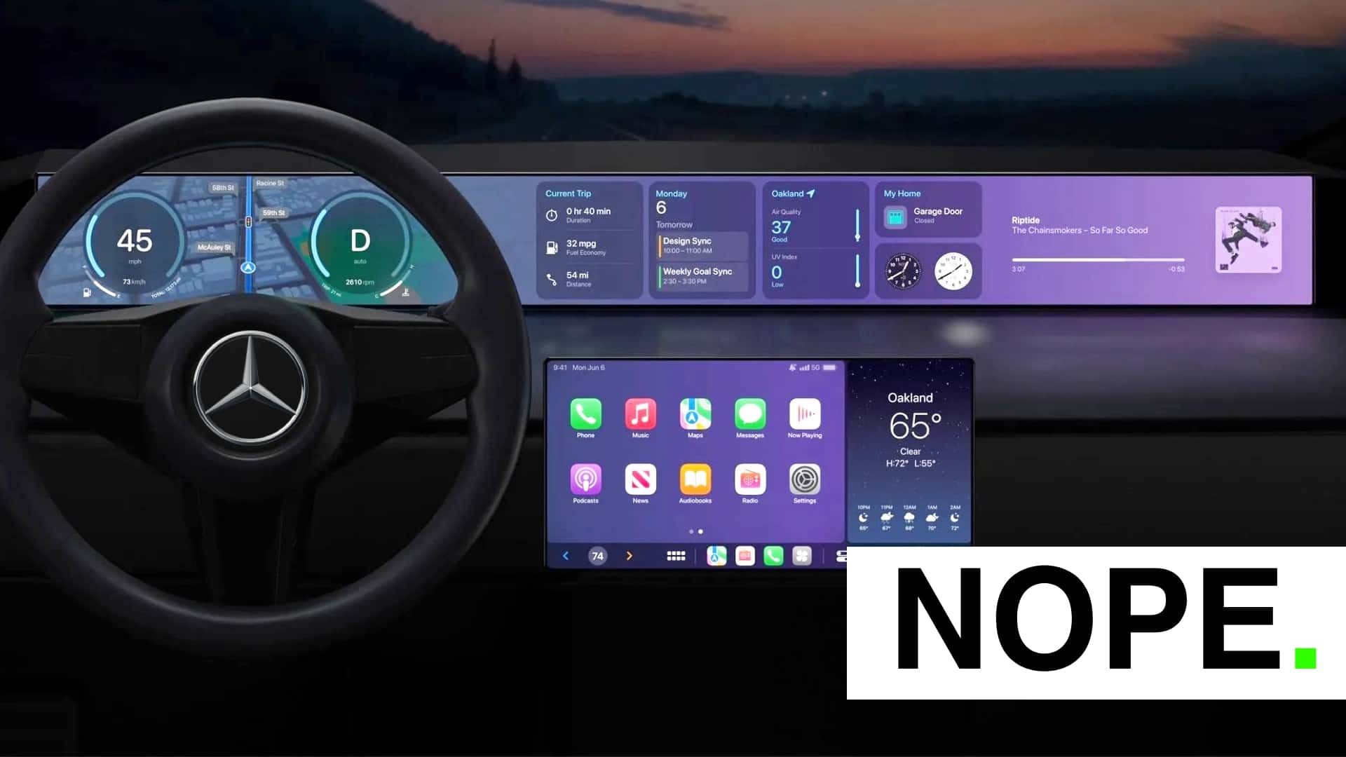 android, mercedes says 'no thanks' to the apple carplay takeover