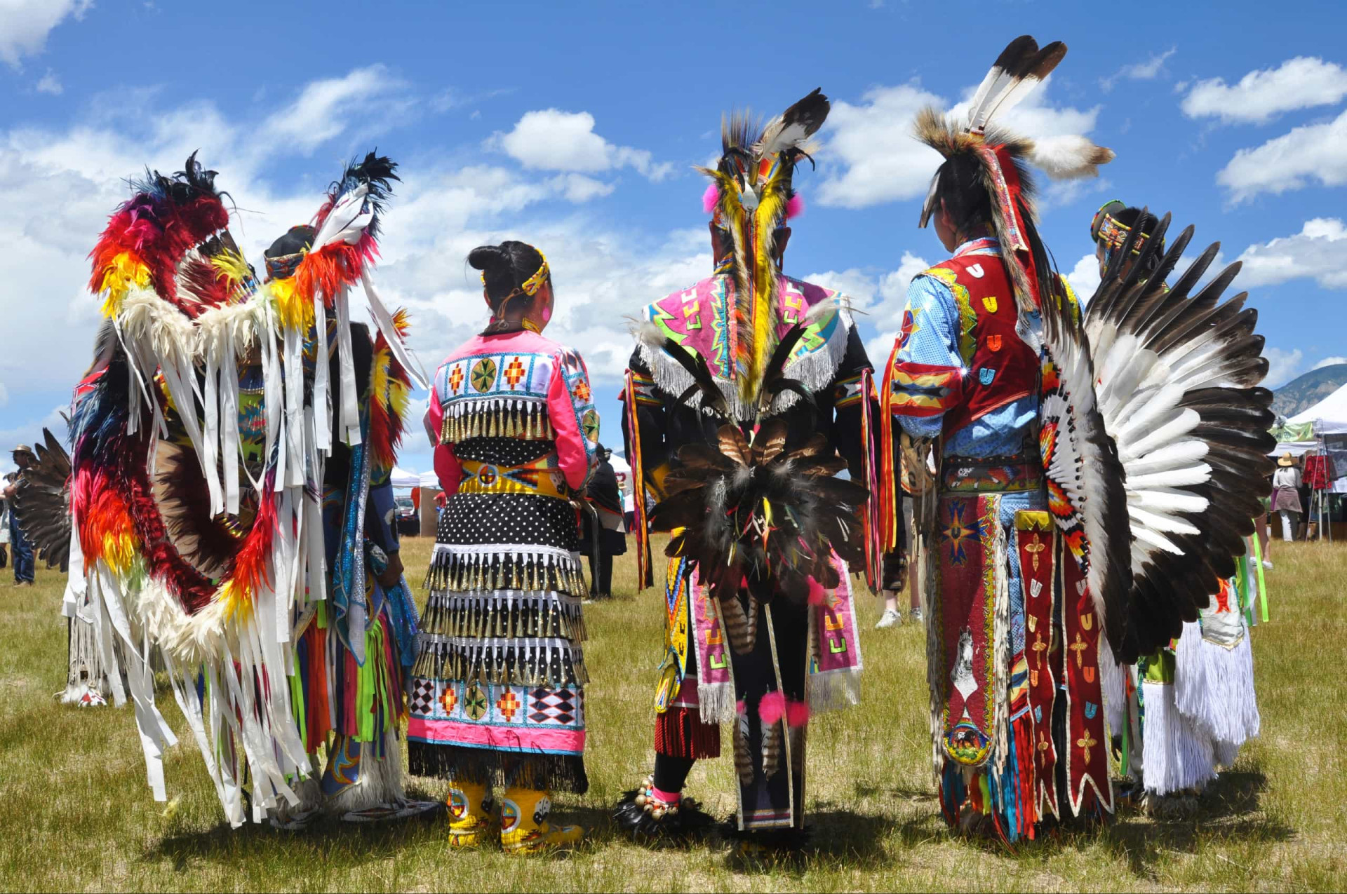 <p>The annual summer event at Taos Pueblo is the colorful Taos Pow Wow. This is one of the country's largest gathering of Indian Nations and features authentic Native American dancing and drumming contests.</p><p>You may also like: </p>