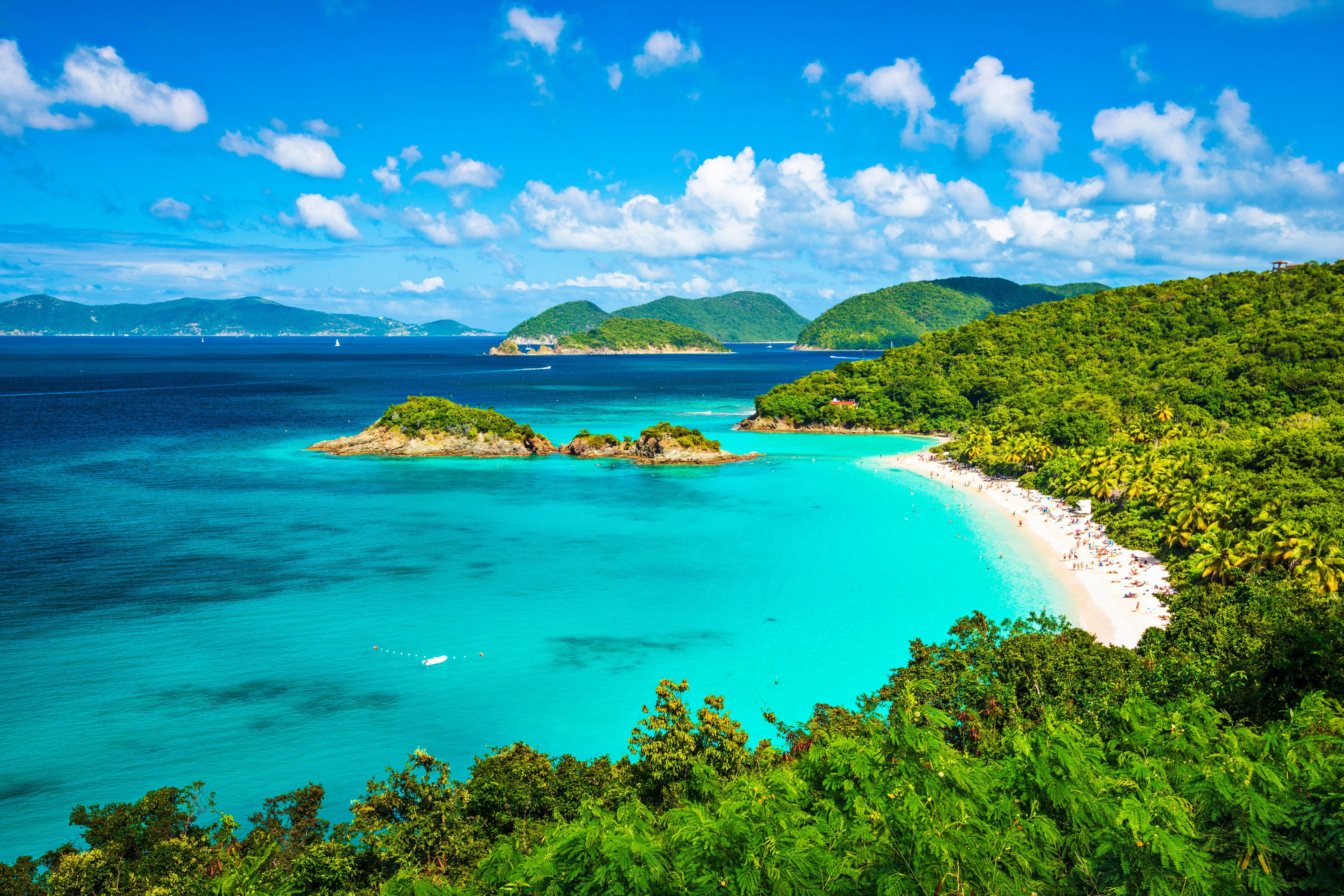 the 50 best beaches in the world in 2024: trunk bay in us virgin islands crowned champion