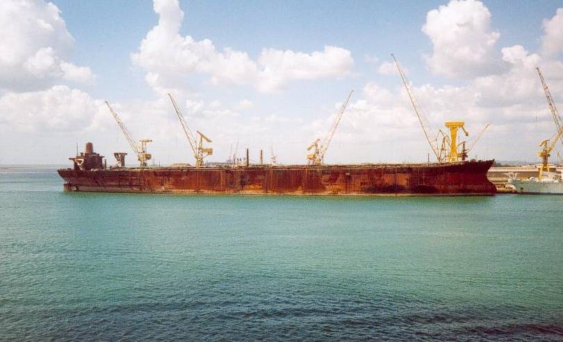 <p>The Seawise Giant served as an oil tanker shuttling large shipments from the Middle East to the USA. However, in 1988 it was a target of Saddam Hussein’s force and it sank.</p>  <p>In 1991 though, it was salvaged, fixed and put back to work until 2004 when it was deemed to difficult to maneuver and became a storage facility in Norway until it was sold for scrap in 2010.</p>