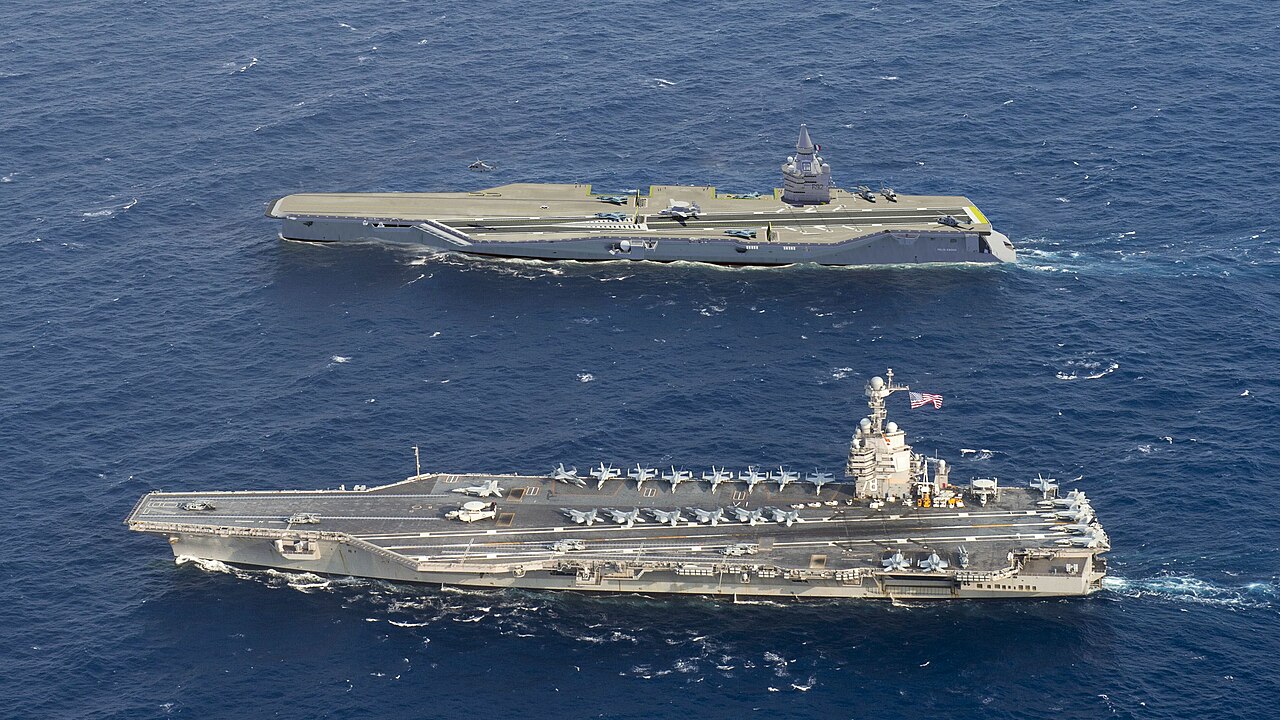 <p>The USS Gerald R. Ford was designed with advanced new weapons systems and a new electromagnetic aircraft launch system (EMALS) that allows for a greater variety of planes to be launched from its deck.</p>