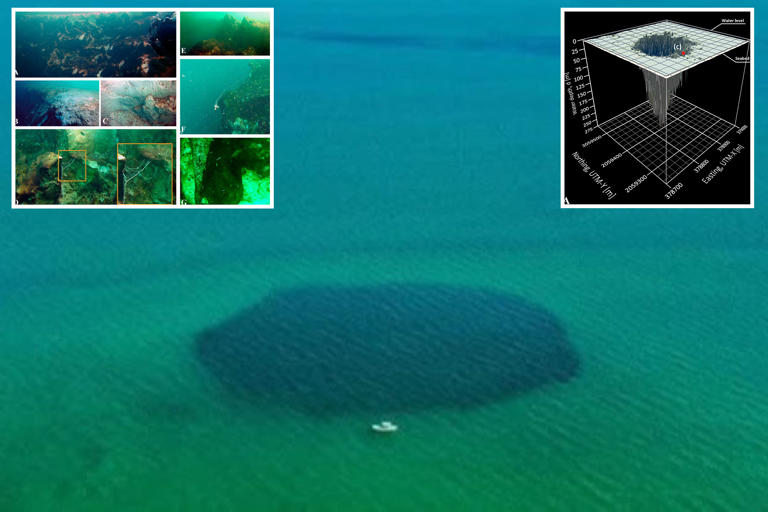 ‘Blue hole’ is largest ever discovered at 1.3K feet deep — and ...