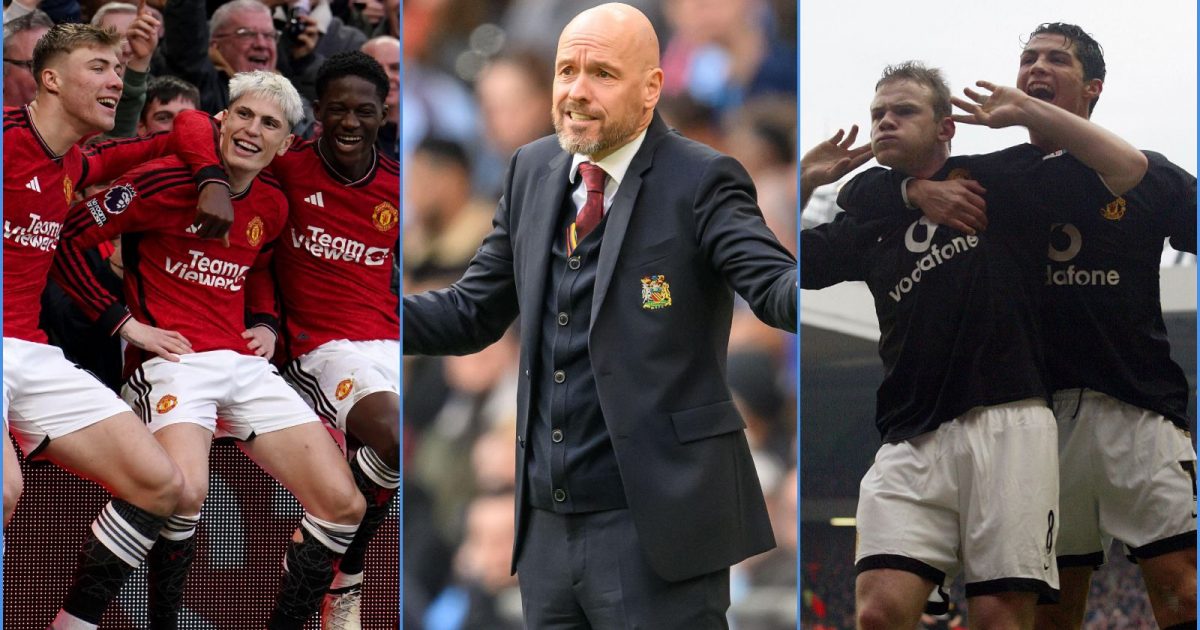 manchester united 2023/24 battered in awkward comparison after laughable ten hag apology