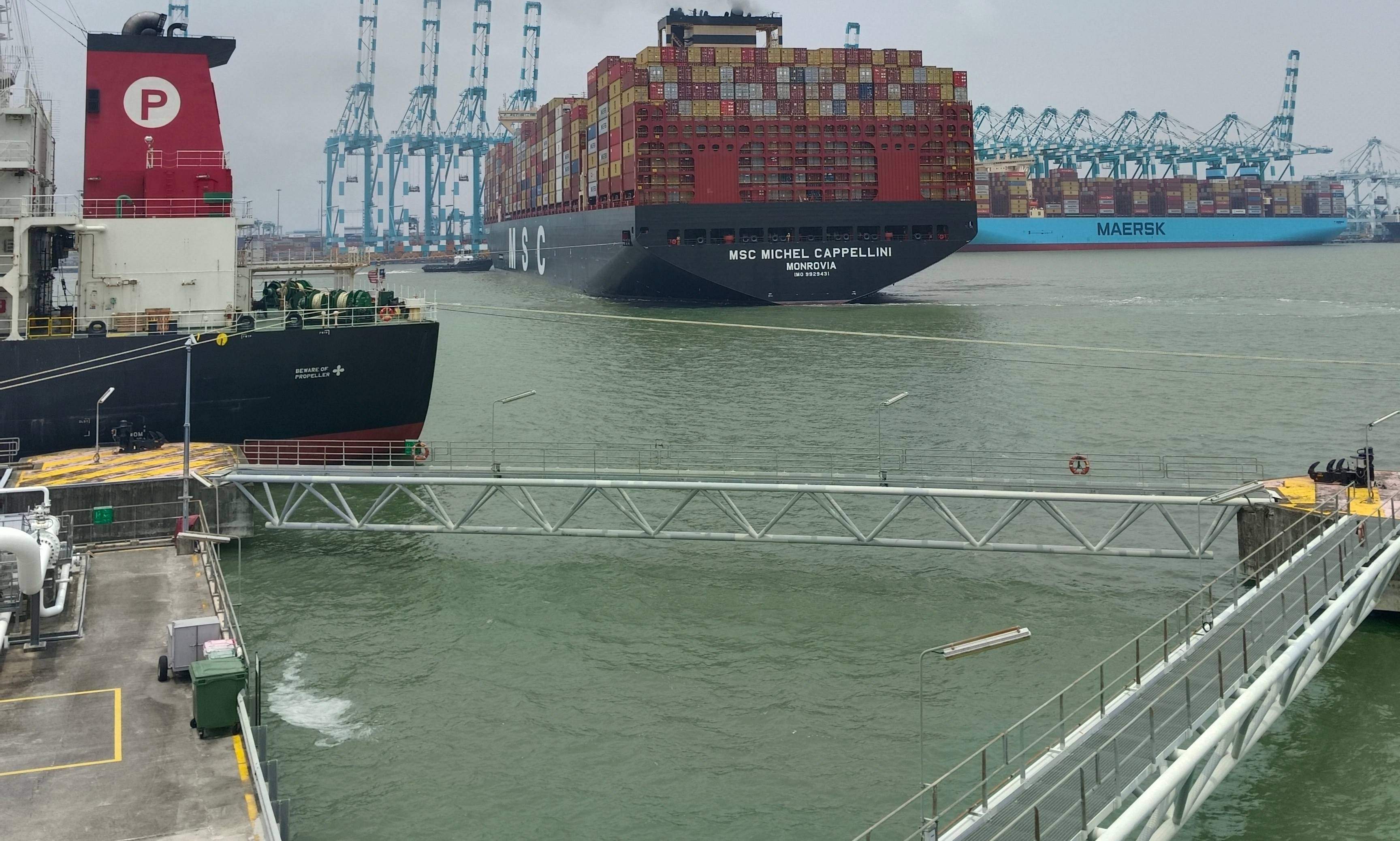 <p>With the combination of these three mega-ships, the MSC company can ship 22.5 million TEU every year, combined with its fleet of over 700 ships of all sizes.</p>  <p>MSC currently holds the record for largest shipping vessel in the world.</p>