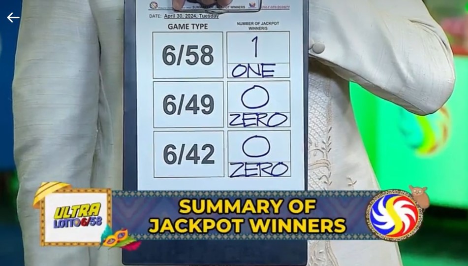 one winner bags p103 million in ultra lotto 6/58