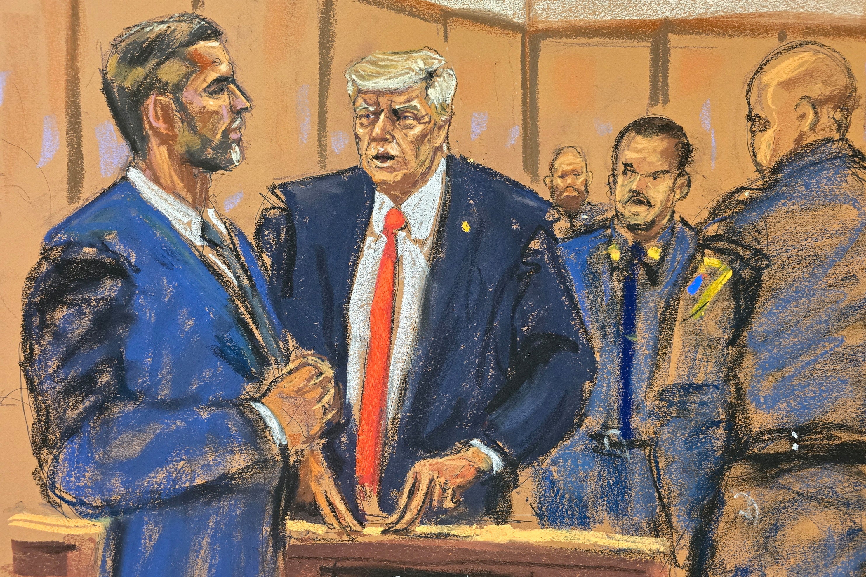 trump trial live: bombshell texts show tabloid editor calling stormy daniels story ‘final nail in the coffin’