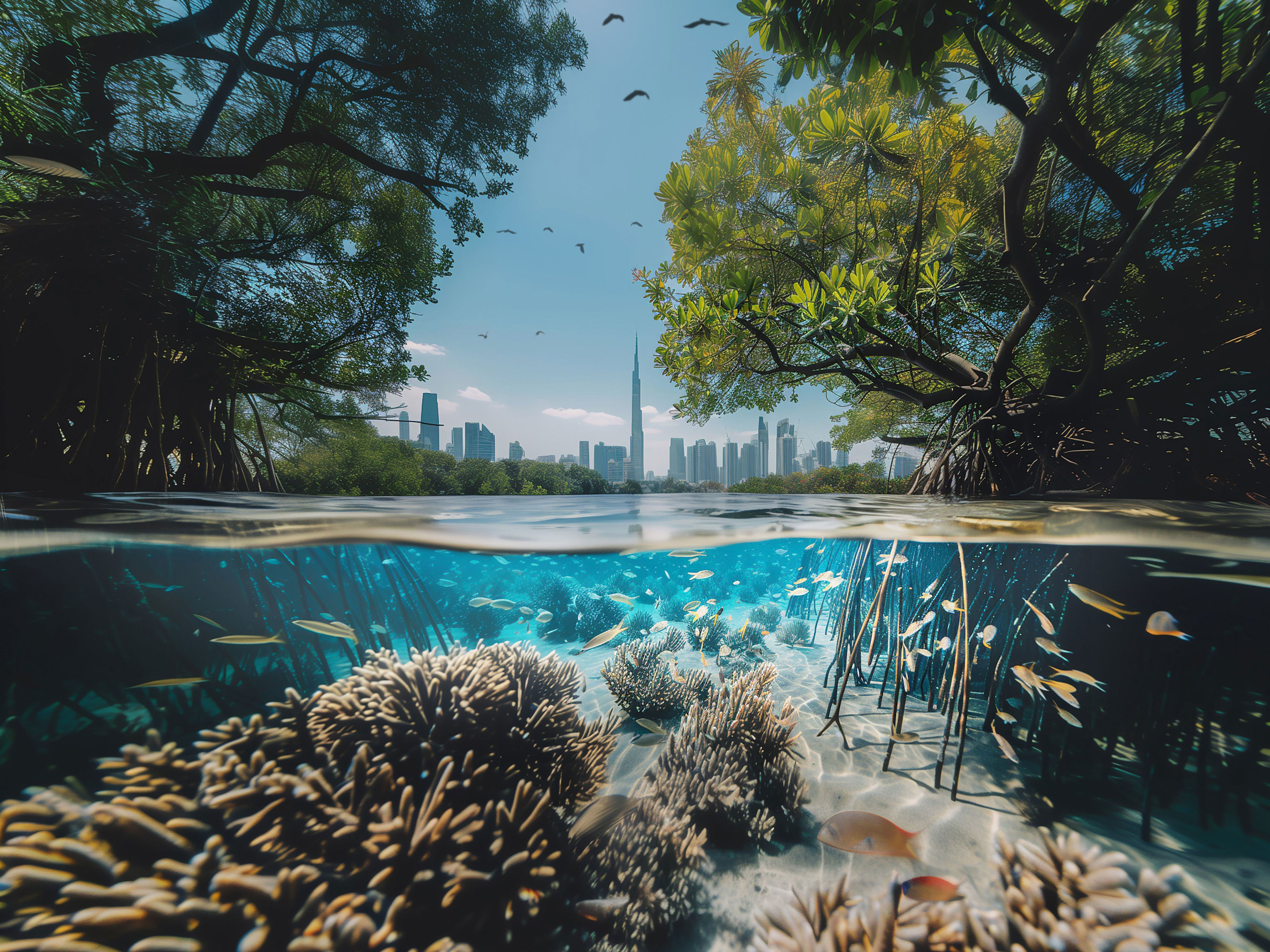 Designs Unveiled For Dubai Mangroves, World’s Largest Coastal ...