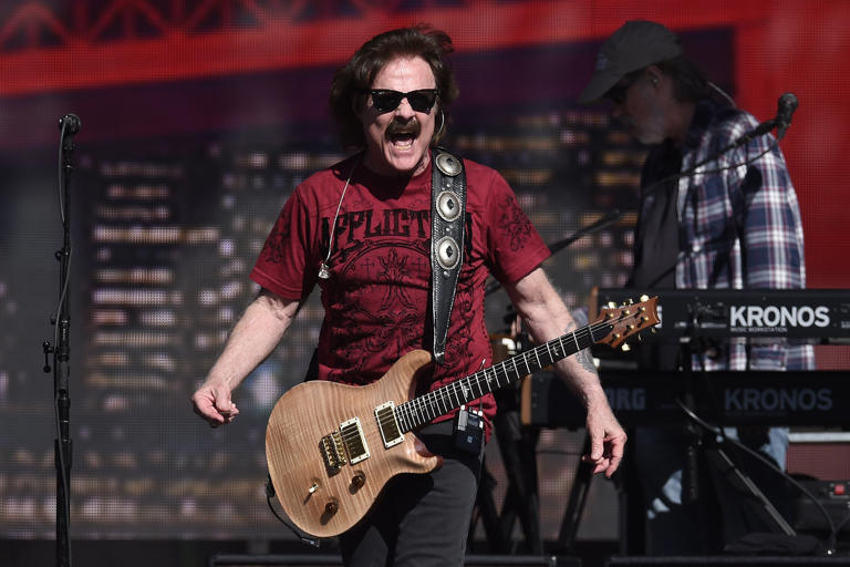 The Doobie Brothers perform on stage during San Francisco Fest 2016 at AT&T Park in San Francisco, Calif., on Sunday, Sept. 4, 2016.