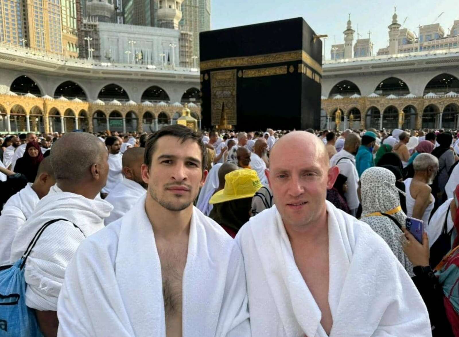 biaggio, pfl fighter and muhammad ali's grandson, goes on spiritual journey to mecca