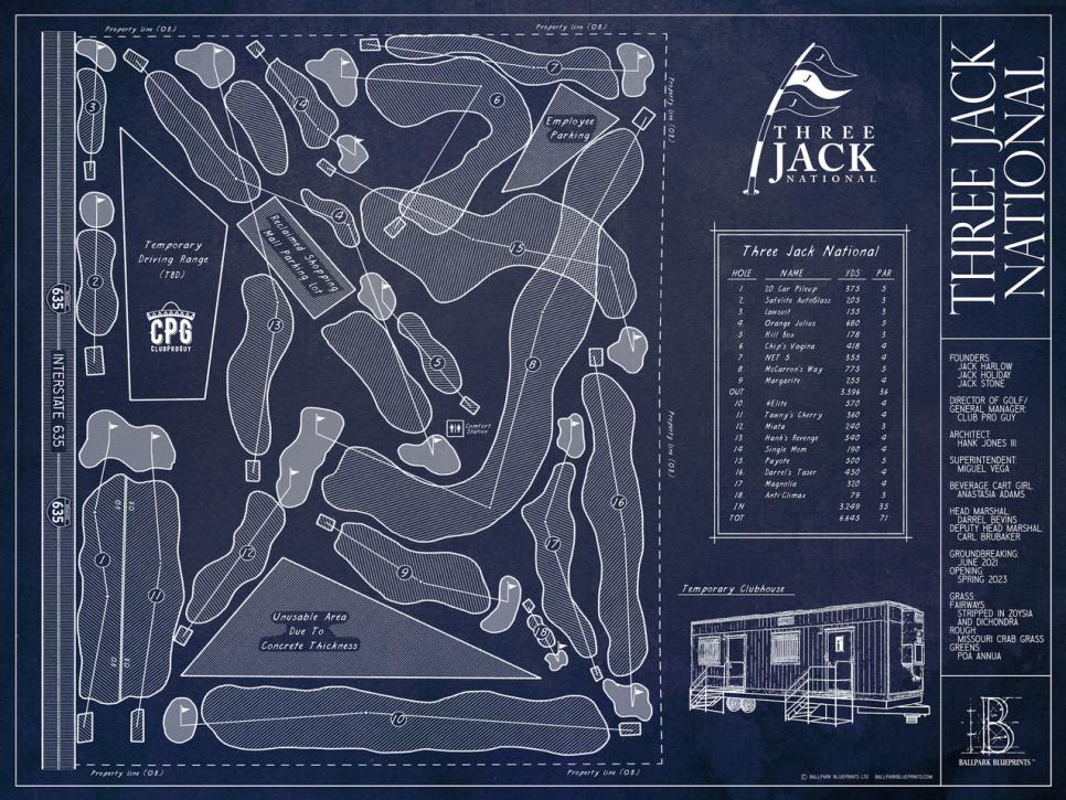 a ‘world class semi-private golf course’: club pro guy and architect hank jones lay out their bold vision for three jack national