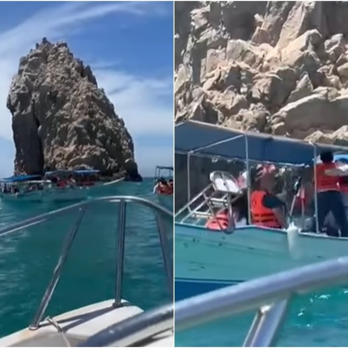 video: captan pelea en plena embarcación en los cabos, bcs