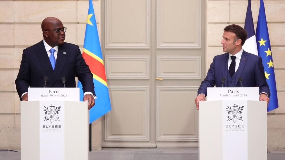 rencontre entre les présidents tshisekedi et macron : un pas vers la paix et la coopération