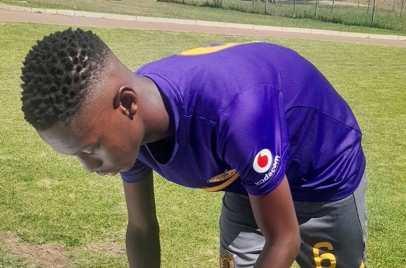 where is the son of late kaizer chiefs legend scara ngobese now?