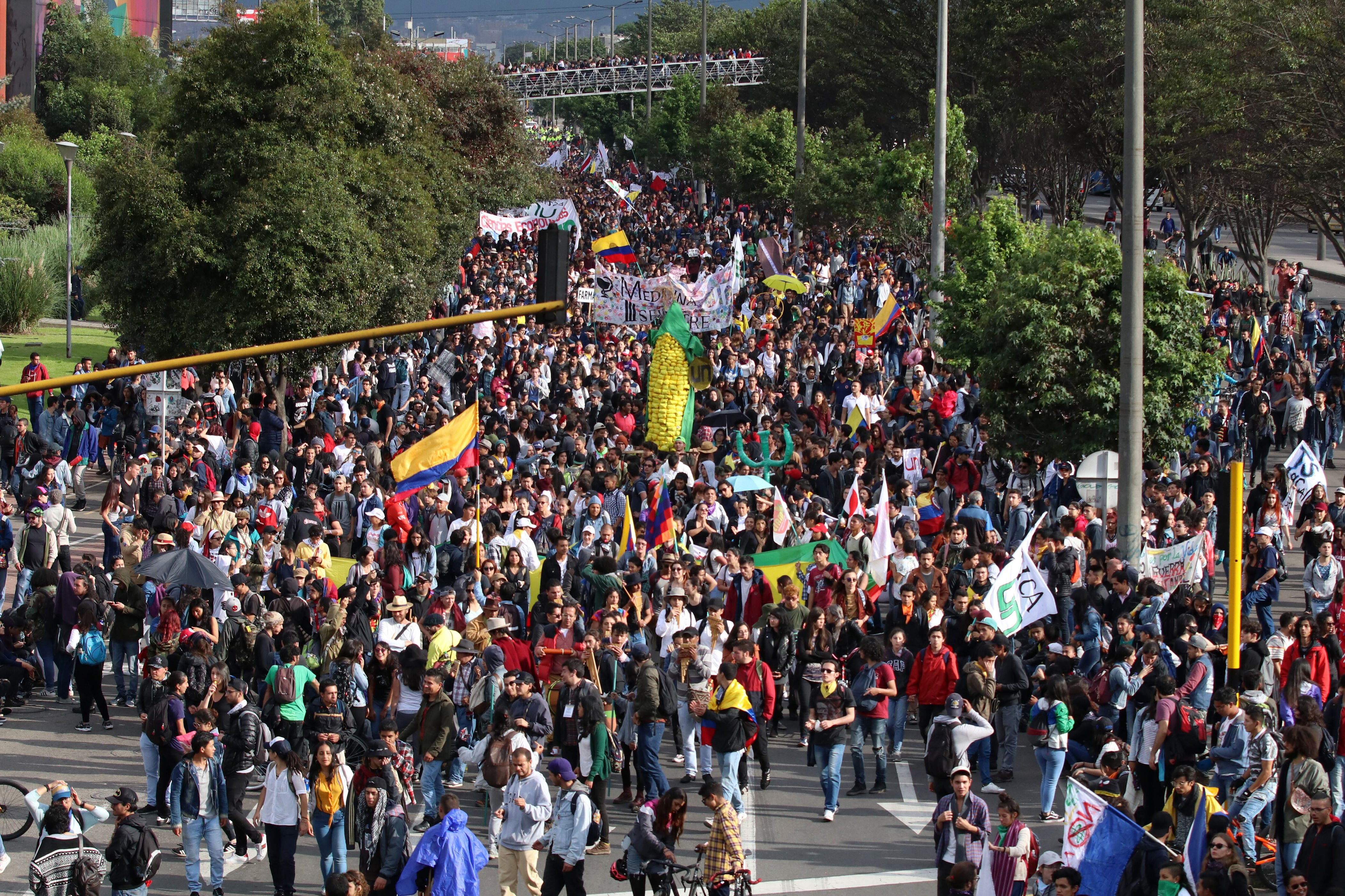 marchas en colombia 1 de mayo: sectores que participarán y puntos de encuentro