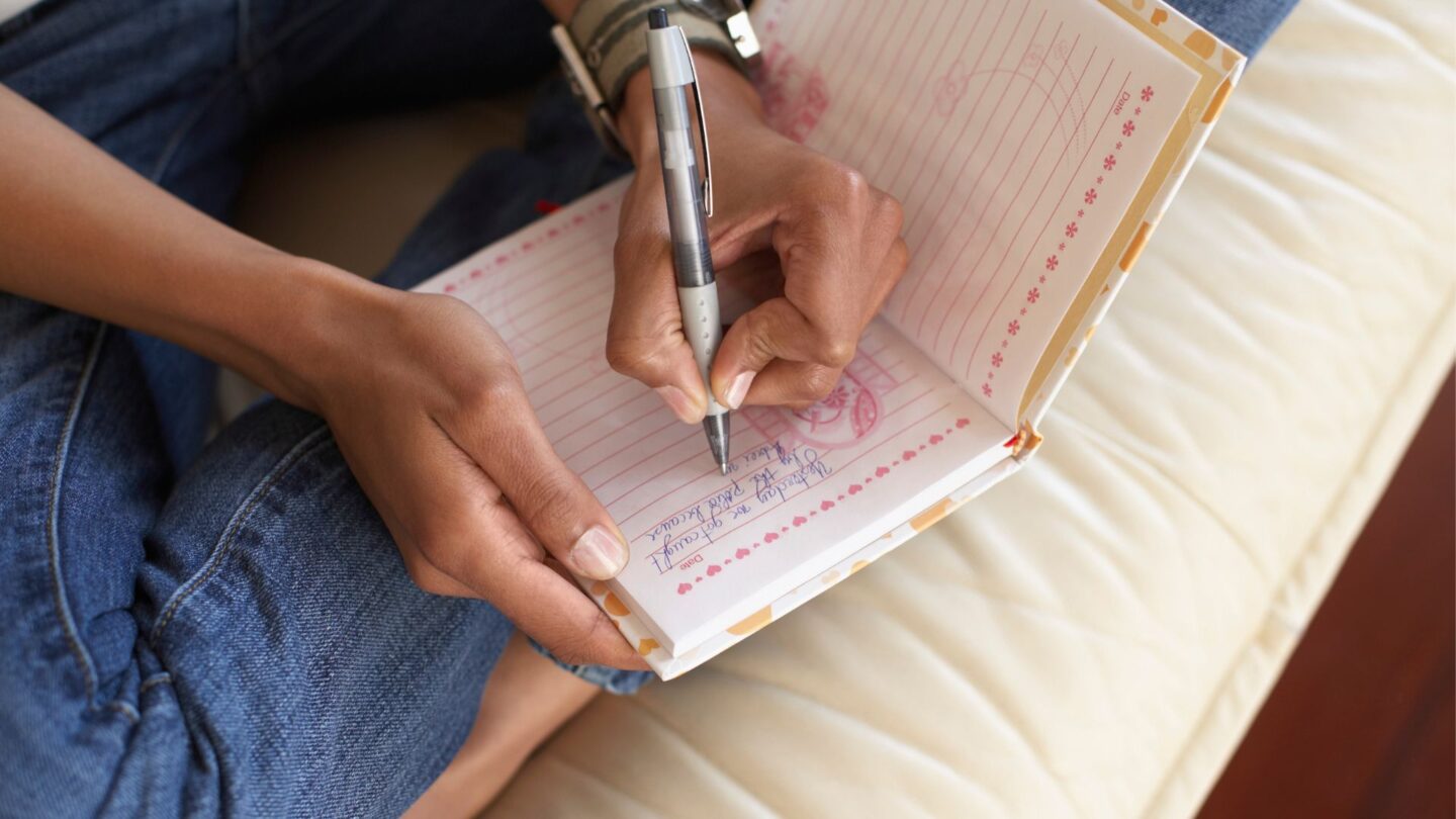 <p>Journaling is a powerful tool for managing stress, anxiety, and guilt. Putting your thoughts on paper brings clarity, helping you see what happened more objectively. If you’re dealing with guilt, try taking a few minutes daily to write down your thoughts and see whether you experience any improvement.</p>